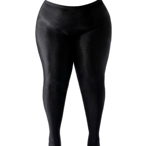 AZALEA WANG  "STAY SEXY" STILETTO BOOT PLUS PANT  BLACK  STRETCH (BRAND NEW !!!! - Picture 1 of 7
